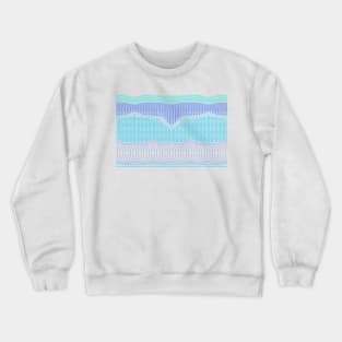 Curved secure pattern Crewneck Sweatshirt